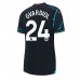 Maillot de foot Manchester City Josko Gvardiol #24 Troisième vêtements Femmes 2023-24 Manches Courtes